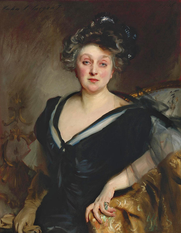 Mrs. George Mosenthal  Painting by John Singer Sargent
