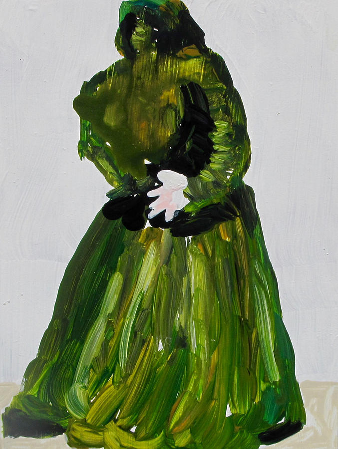 Mrs. Green Painting by Carole Johnson