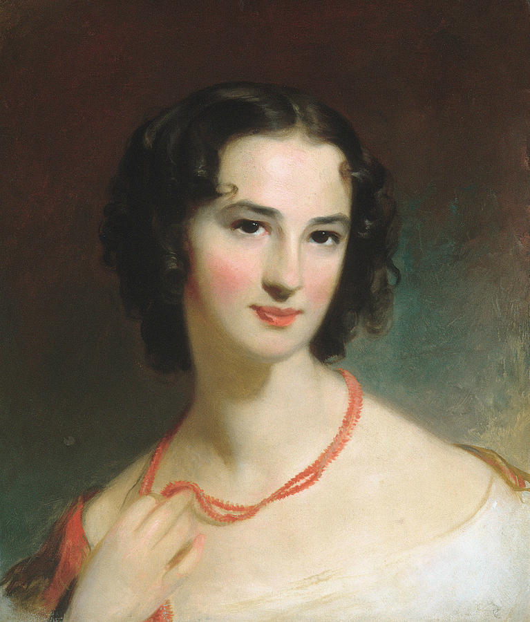 Mrs. James Montgomery, Jr. Painting by Thomas Sully