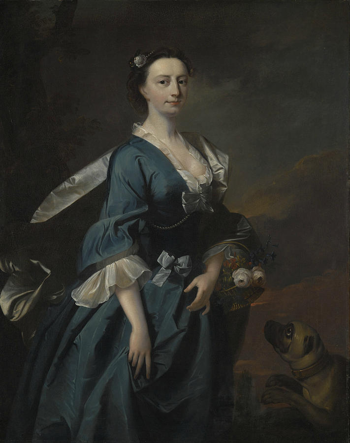 Mrs. John Wendt Painting by Thomas Hudson