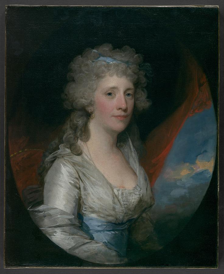 Mrs Joseph Anthony Jr Henrietta Hillegas Painting by Gilbert Stuart