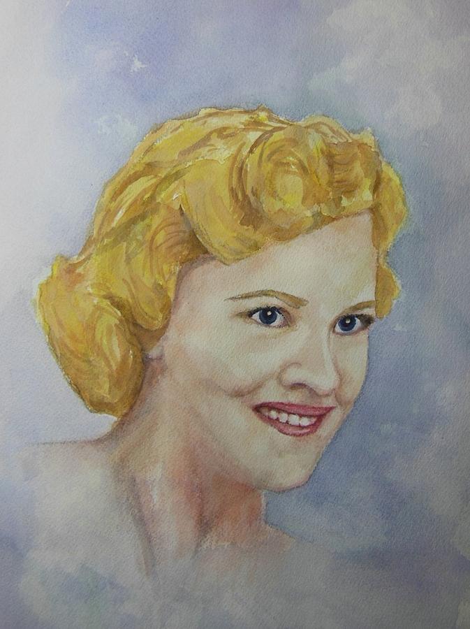 Mrs. Morin Painting by Barbara McGeachen