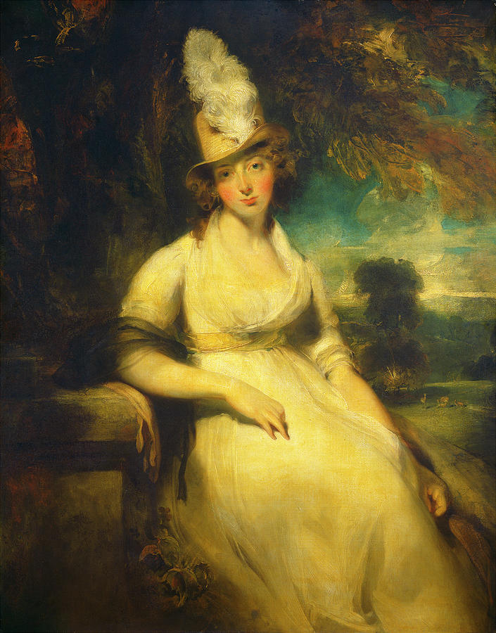 Mrs. Robert Blencowe Painting by Sir Thomas Lawrence