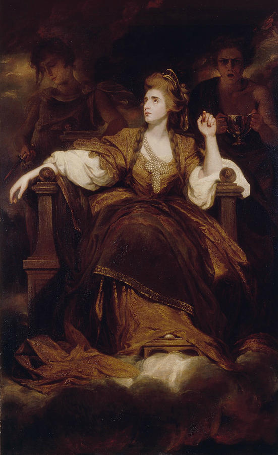 Mrs Siddons as the Tragic Muse Painting by Joshua Reynolds