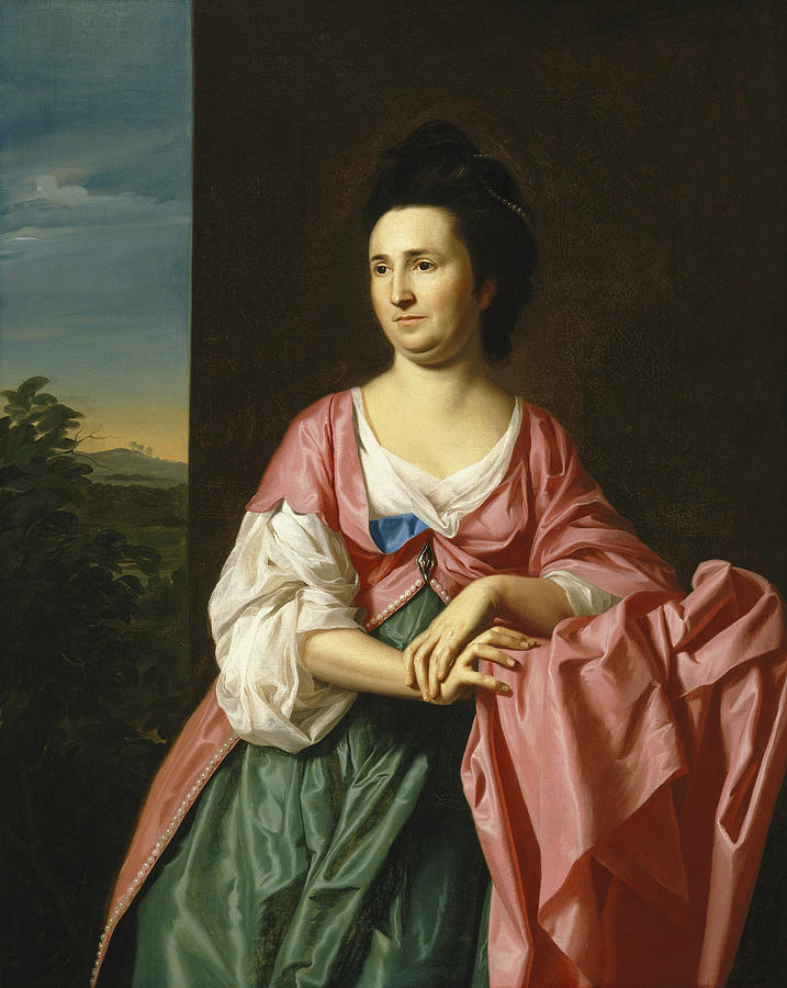 Mrs. Sylvester Gardiner Painting by John Singleton Copley