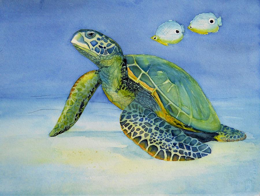 Mrs. Turtle Painting by Sharlotte Smith - Fine Art America