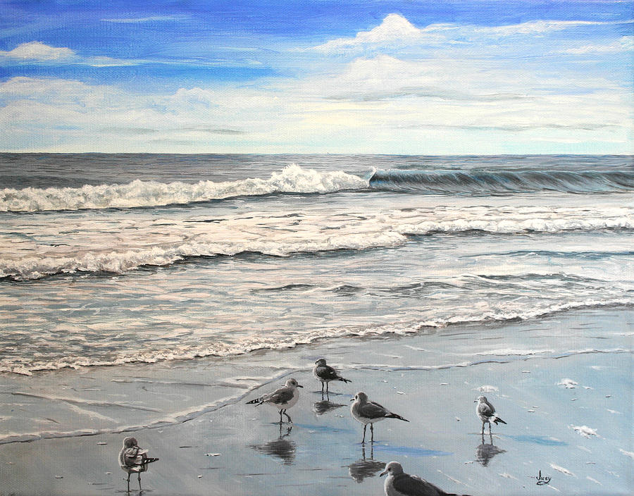 Mrytle Beach Painting by Mike Ivey