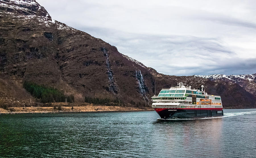 MS Midnatsol Hurtigruten Maloy Norway Photograph by Adam Rainoff