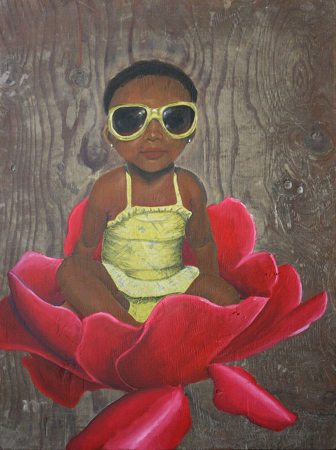 Ms. Petals Painting by Edmund Royster