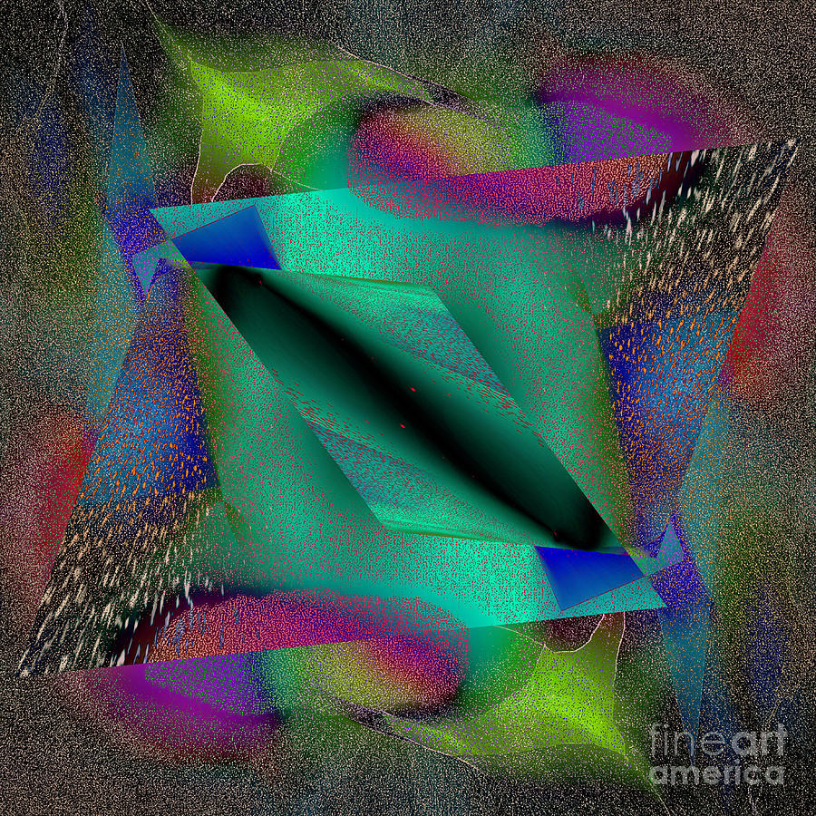 Abstract Digital Art - Ms White to See You Sir by Jack Torcello