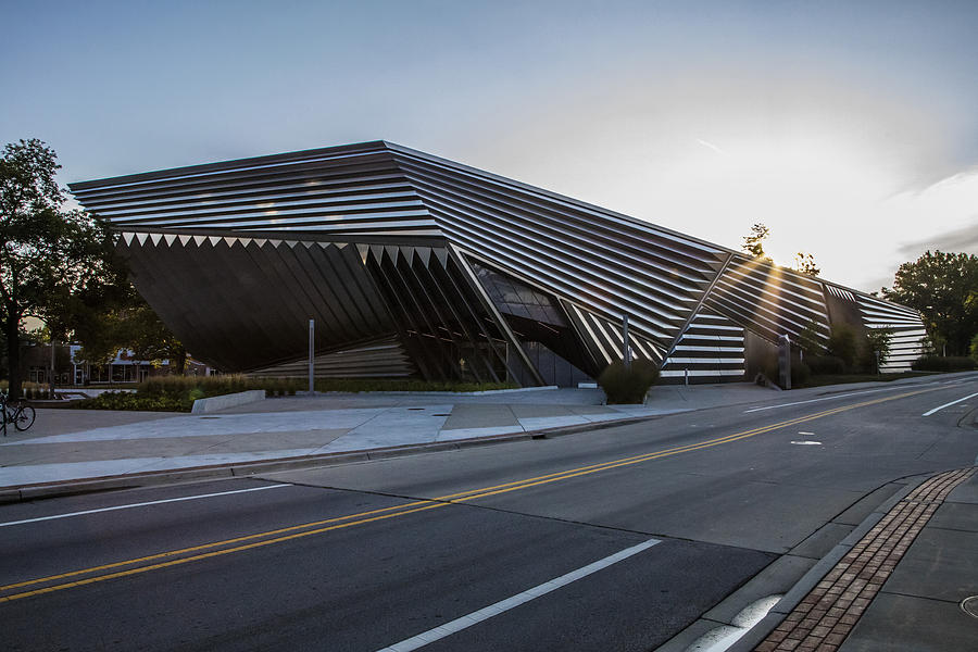 MSU Broad Art Museum in Morning  Photograph by John McGraw