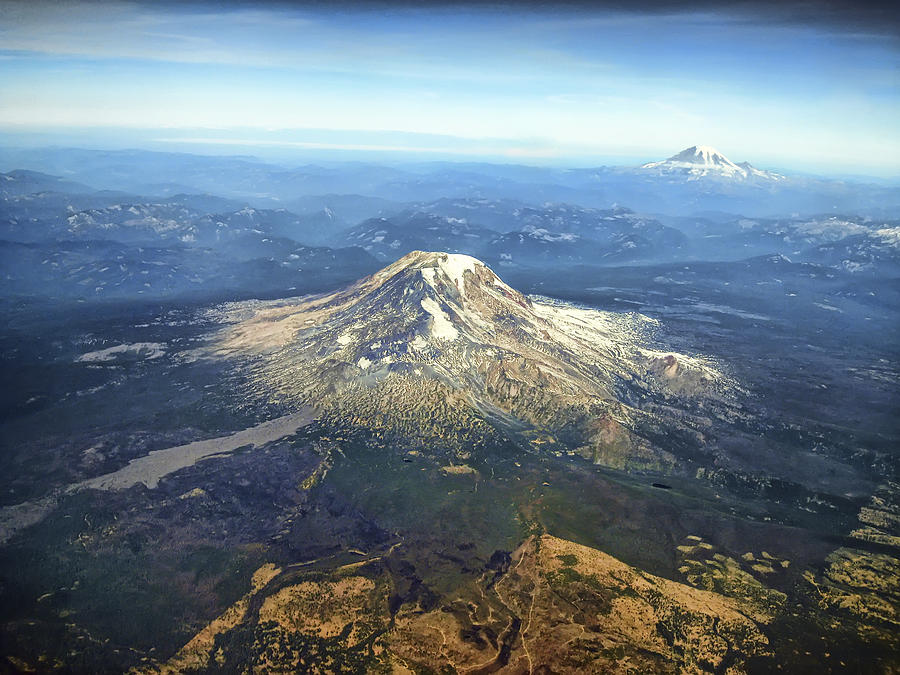 Mt. Adams In Washington State Photograph by Daniel Hagerman