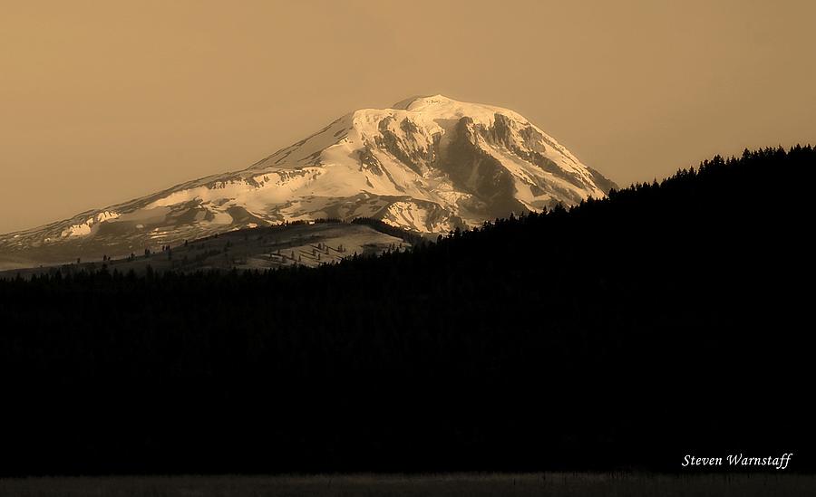 Mt. Adams Sunrise 2 Photograph by Steve Warnstaff