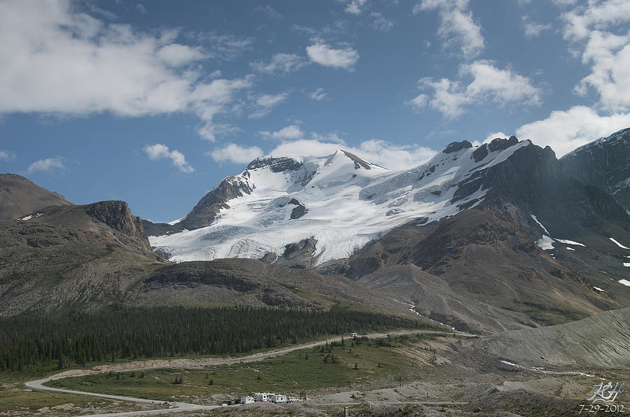 Mt Athabasca Photograph by Kenneth Hadlock | Fine Art America