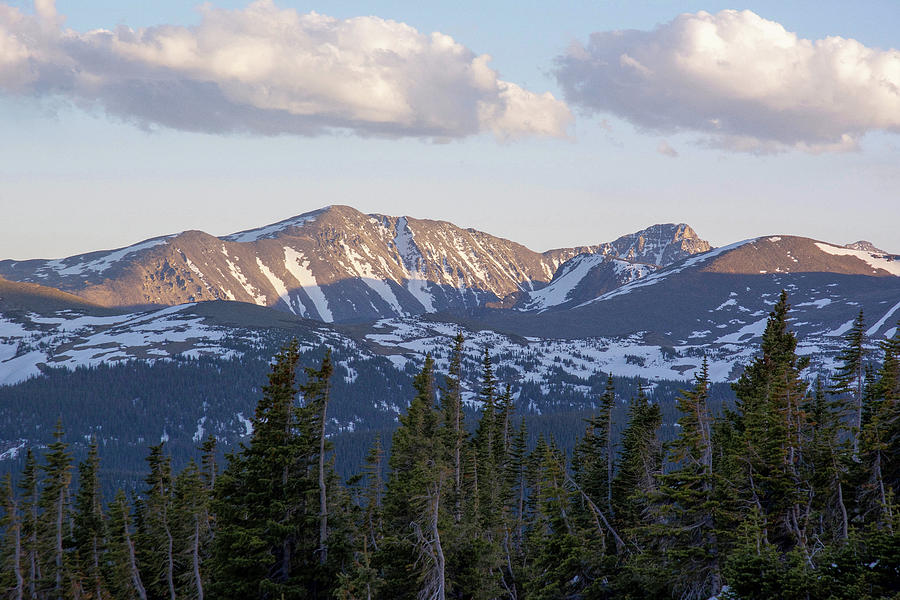 Mt. Audubon and Paiute Peak Photograph by Aaron Spong