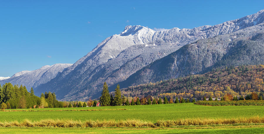 Mt Cheam Chilliwack, BC Photograph by David Lee