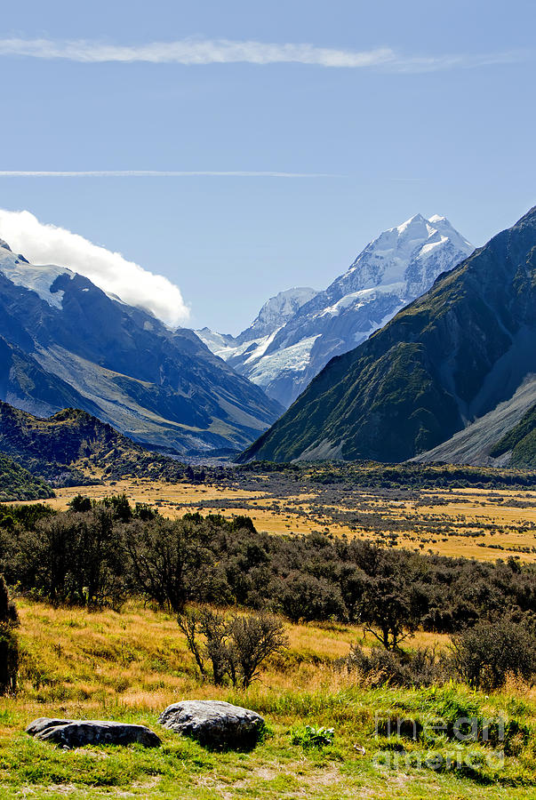 Mt Cook New Zealand Photograph by Bill  Robinson