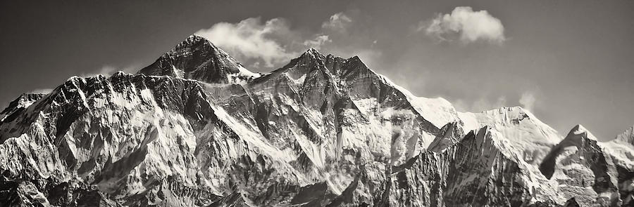 Mountain Photograph - Mt Everest #1 by Nichon Thorstrom