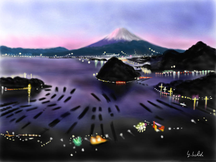 Landscape Painting - Mt Fuji 37 by Yoshiyuki Uchida