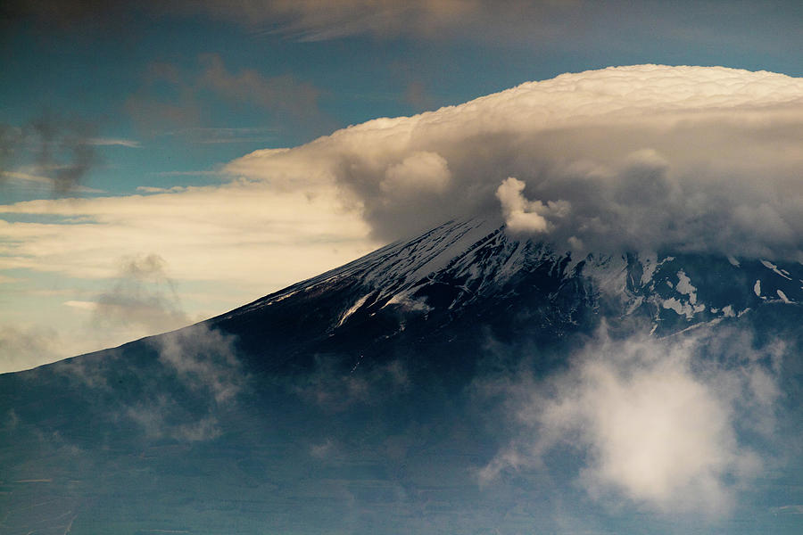 Mt. Fuji Plus Cloud Photograph by Peter Austin - Fine Art America