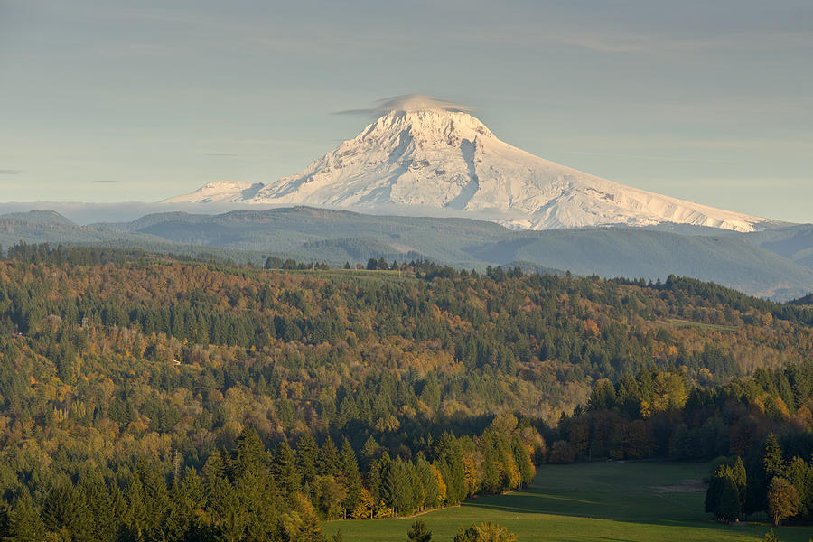 Mt Hood From Jonsrud Viewpoint Sandy Oregon Photograph By Gino Rigucci