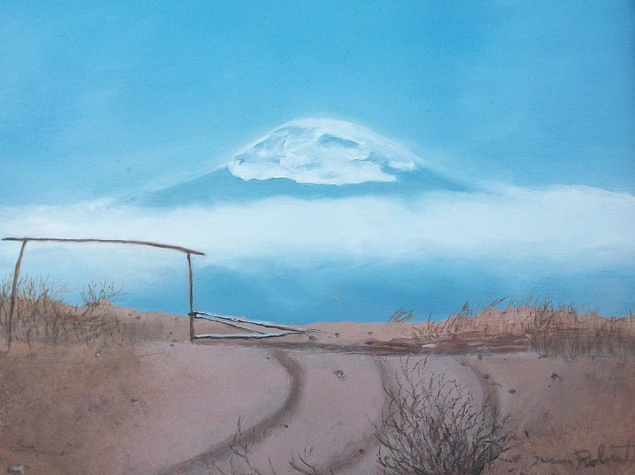 Mt. Kilimanjaro Painting by Susan Roberts