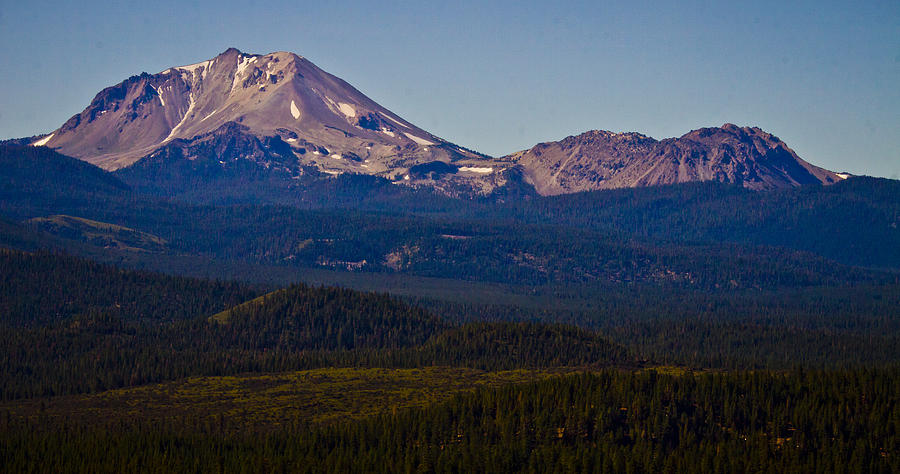 Mt Lassen and Chaos Crags Photograph by Albert Seger