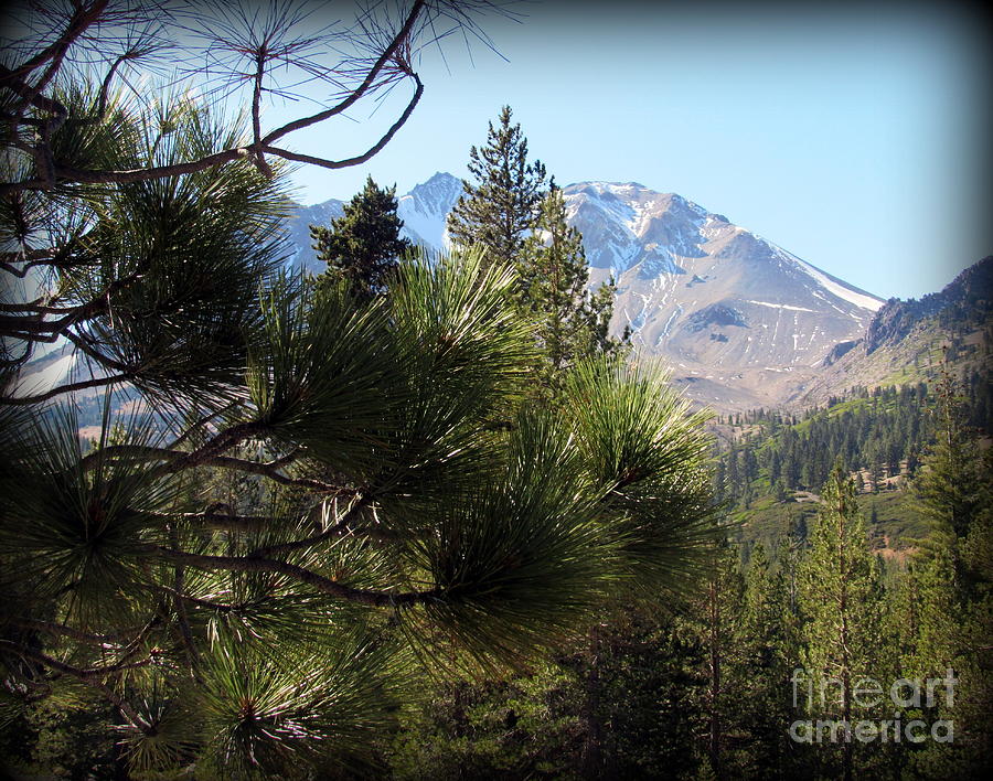Mountain Photograph - Mt. Lassen at Lassen Volcanic National Park by Joy Patzner Mountain Photograph - Mt. Lassen at Lassen Volcanic National Park by Joy Patzner