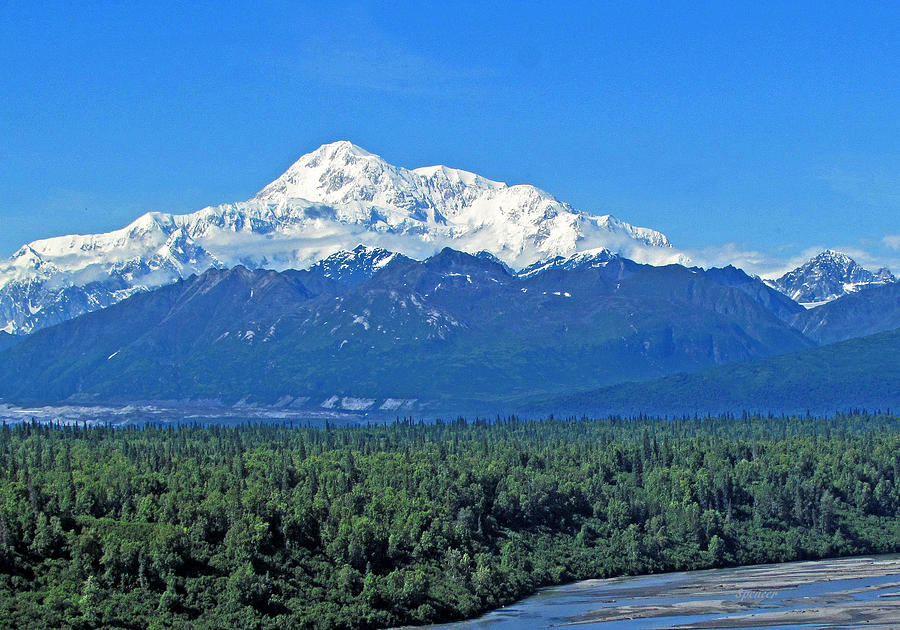 Denali, aka Mt. McKinley  Photograph by T Guy Spencer