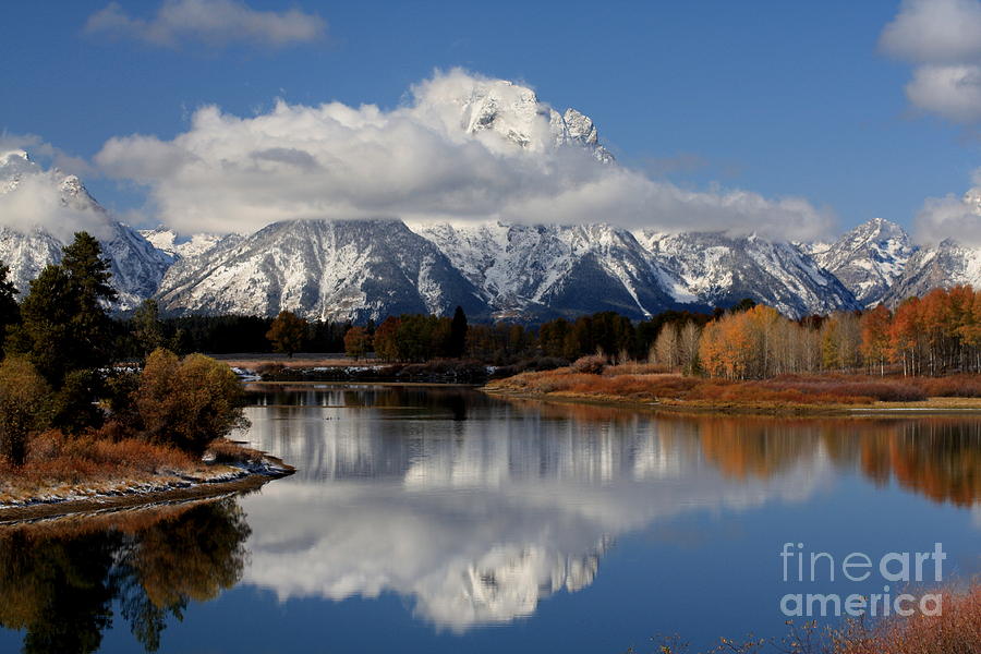 Mt Moran Photograph by Edward R Wisell