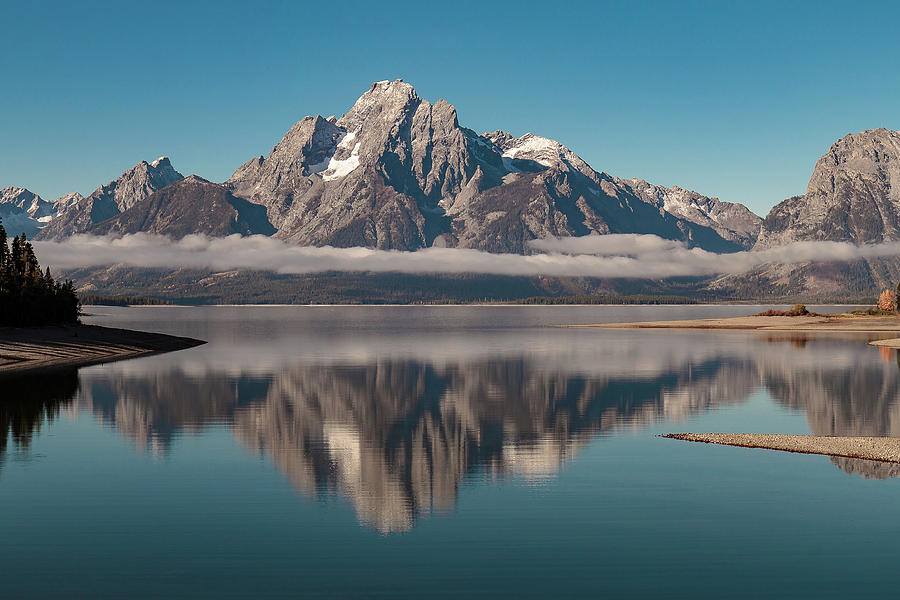 Mt Moran, WY Photograph by Maury Lynch