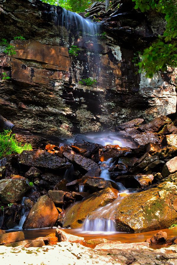 Waterfall Photograph - Mt. Nebo Falls by Dennis Nelson