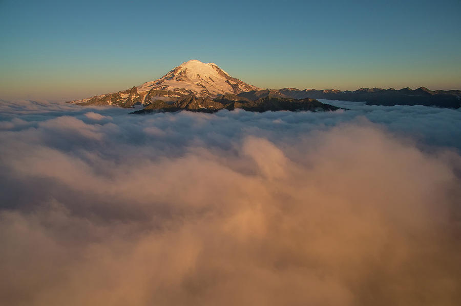 Mt. Rainier Photograph by Evgeny Vasenev