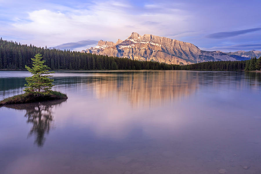 Mt. Rundle Photograph by Jack Bell