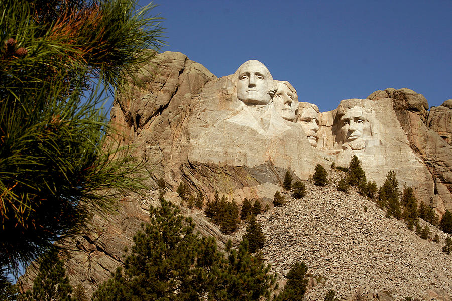 Rushmore Photograph - Mt Rushmore II by Mike Oistad