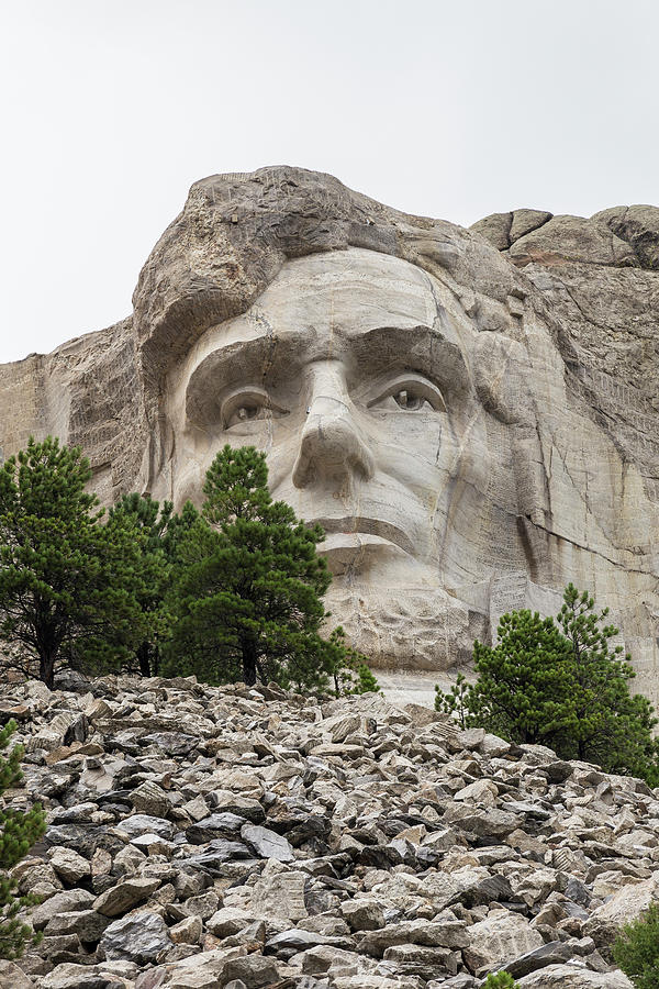 Mt Rushmore Lincoln 3 Photograph by John Brueske | Fine Art America