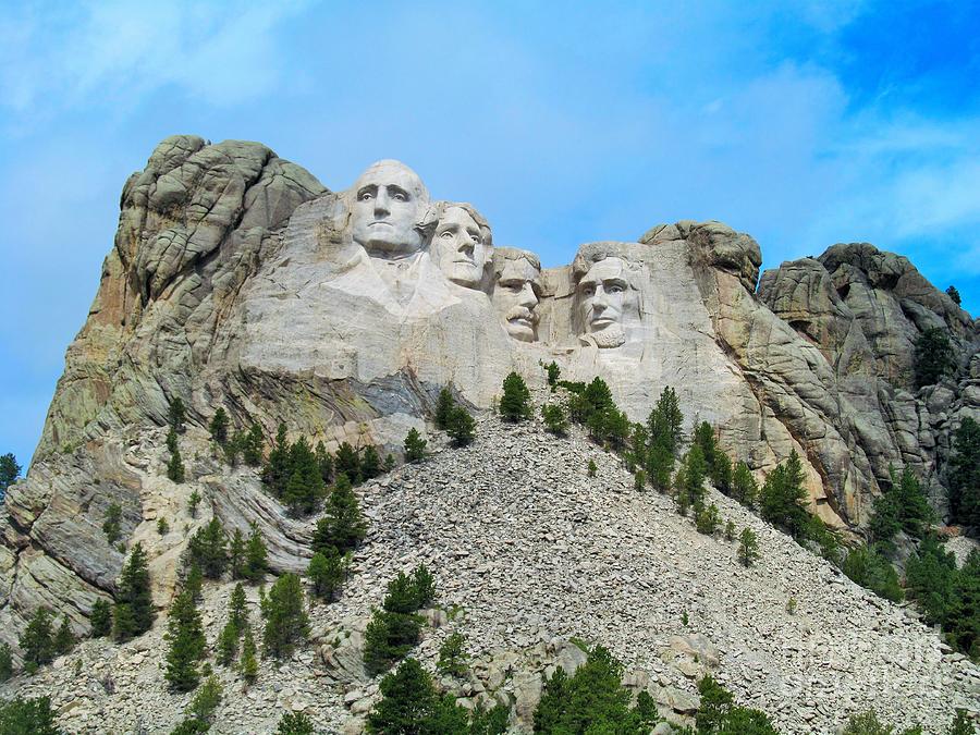 Mt Rushmore Photograph by Marcia Breznay