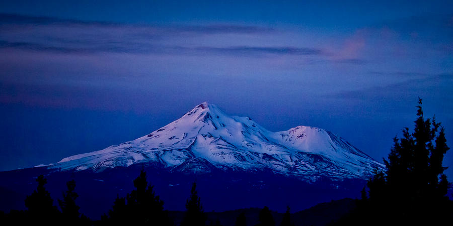 Mountain Photograph - Mt Shasta at Sunrise by Albert Seger