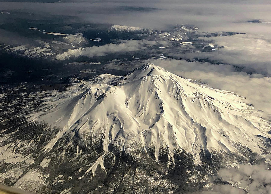 Mt Shasta Photograph by Mike Bergen
