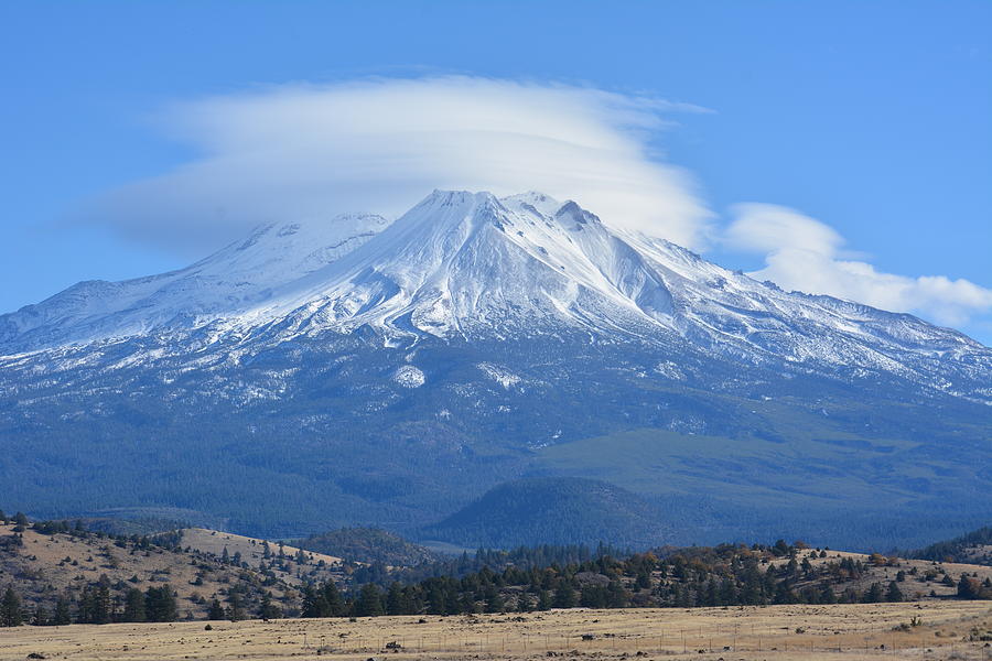 Mt Shasta Photograph by Sonja Bratz - Fine Art America