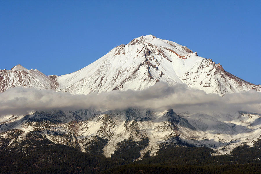 Mt. Shasta Summit Photograph
