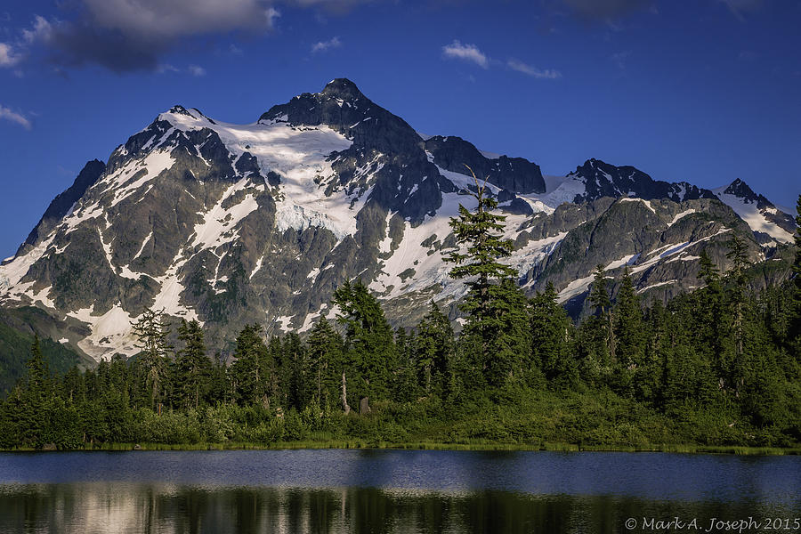 Mt. Shuksan In Summer Photograph by Mark Joseph