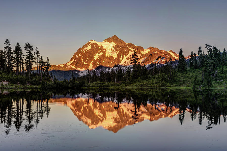 Mt Shuksan Reflection Photograph by Pierre Leclerc Photography