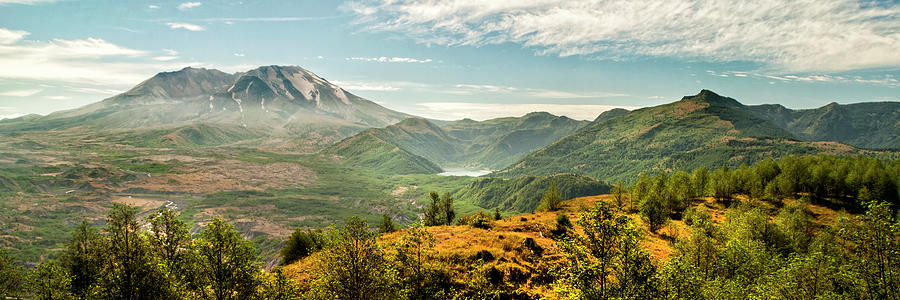 Mt St Helens I Panorama -  Photograph by Brian Harig