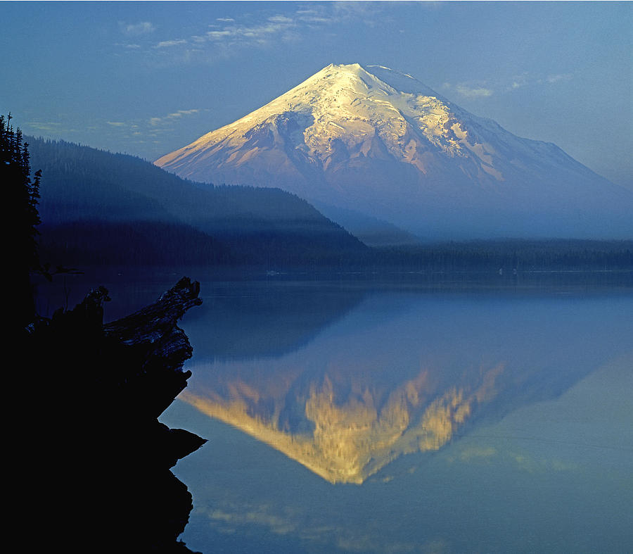 1M4907-H-Mt. St. Helens Reflect H  Photograph by Ed  Cooper Photography