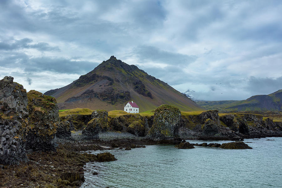 Mt. Stapafell from Arnarstapi Photograph by Naoki Aiba - Fine Art America