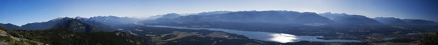 Mt. Swansea Panorama Photograph by Monte Arnold