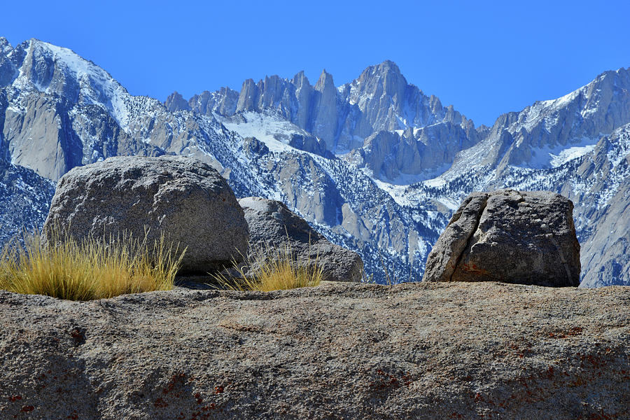Mt. Whitney - Highest Point in the Lower 48 States Photograph by Ray Mathis
