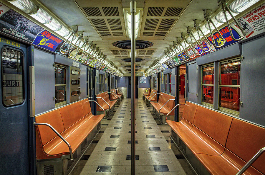 MTA NYC Subway Car. 