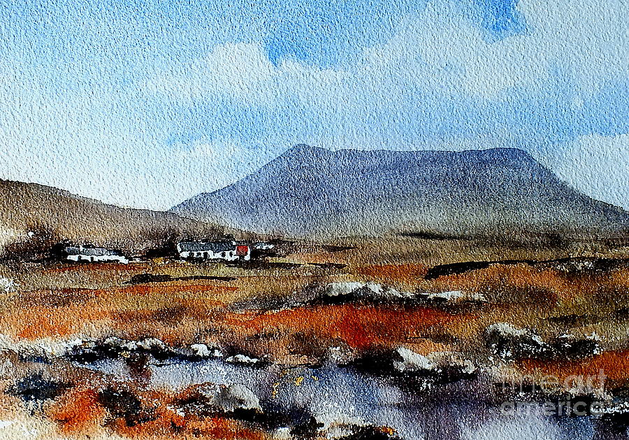 Muckish, Donegal Painting by Val Byrne